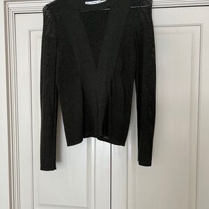 & Other Stories Charcoal Knit Sweater